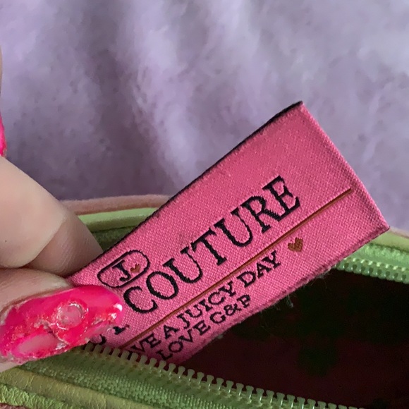 Green and pink juicy couture barrel bag - Picture 7 of 10